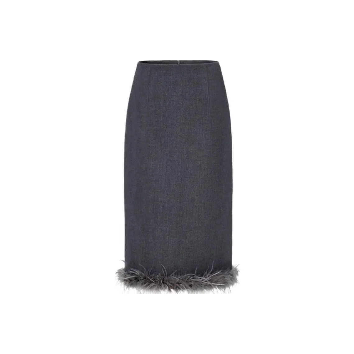 TAMMY TANGS Повседневная длинная юбка женская серая