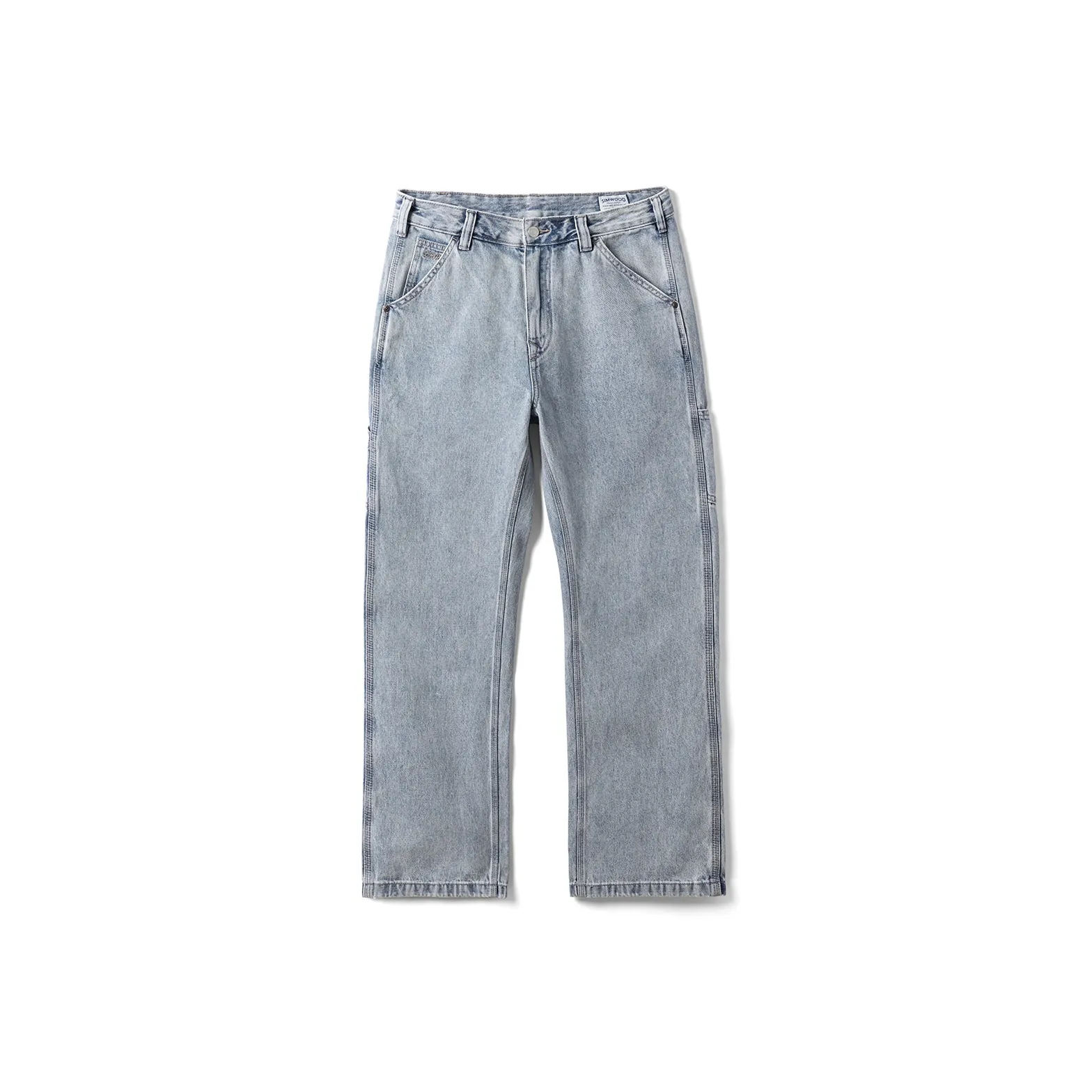 SIMWOOD Washed Light Blue Men's Jeans SIMWOOD Вымытые Светло-Синие Мужские Джинсы