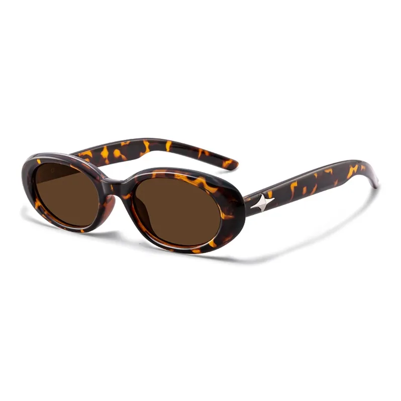 MK MINGKU OVAL SUNGLASSES Унисекс