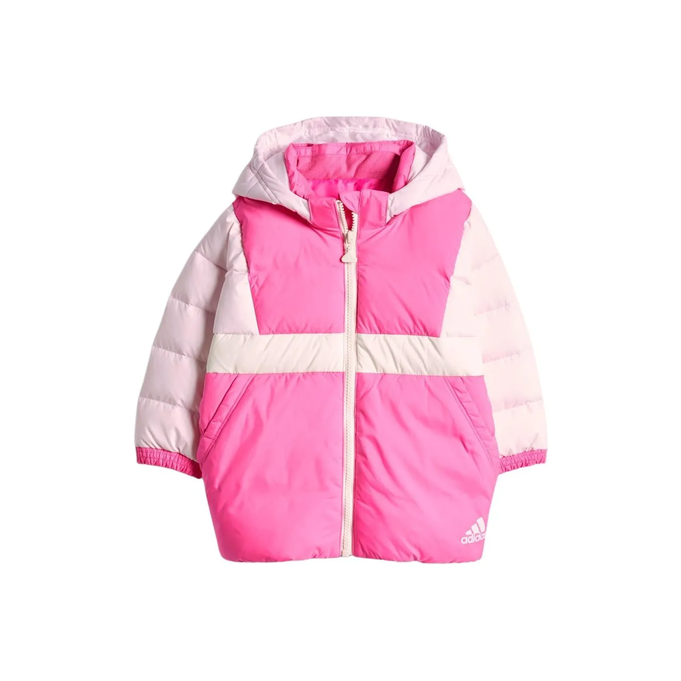 Adidas Down Jacket Baby Прозрачный Розовый Розовый Желтый Белый