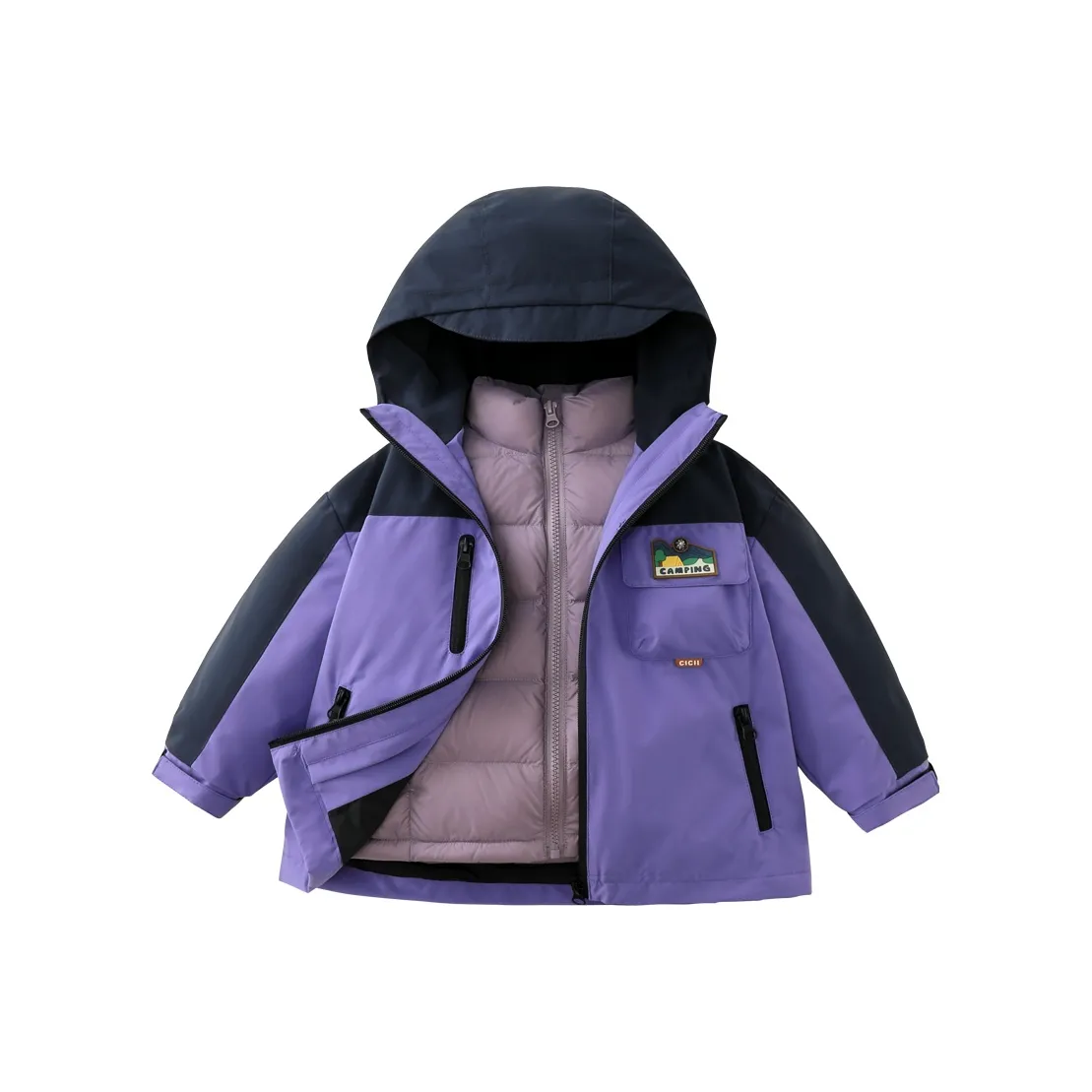 CICIIBEAR Пуховик для детей 3-7 лет