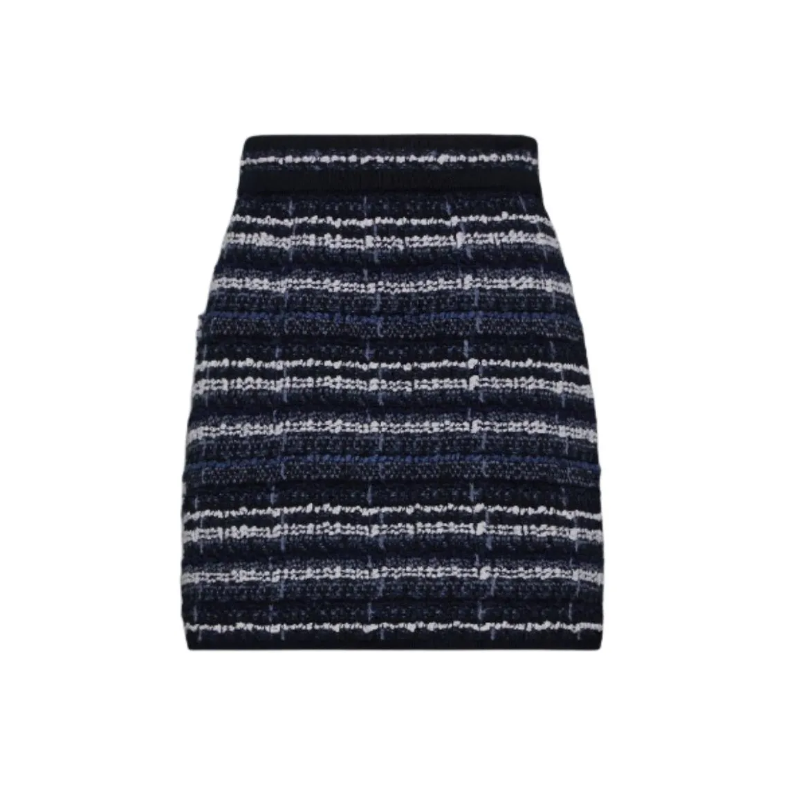 THOM BROWNE Tweed Mini Skirt