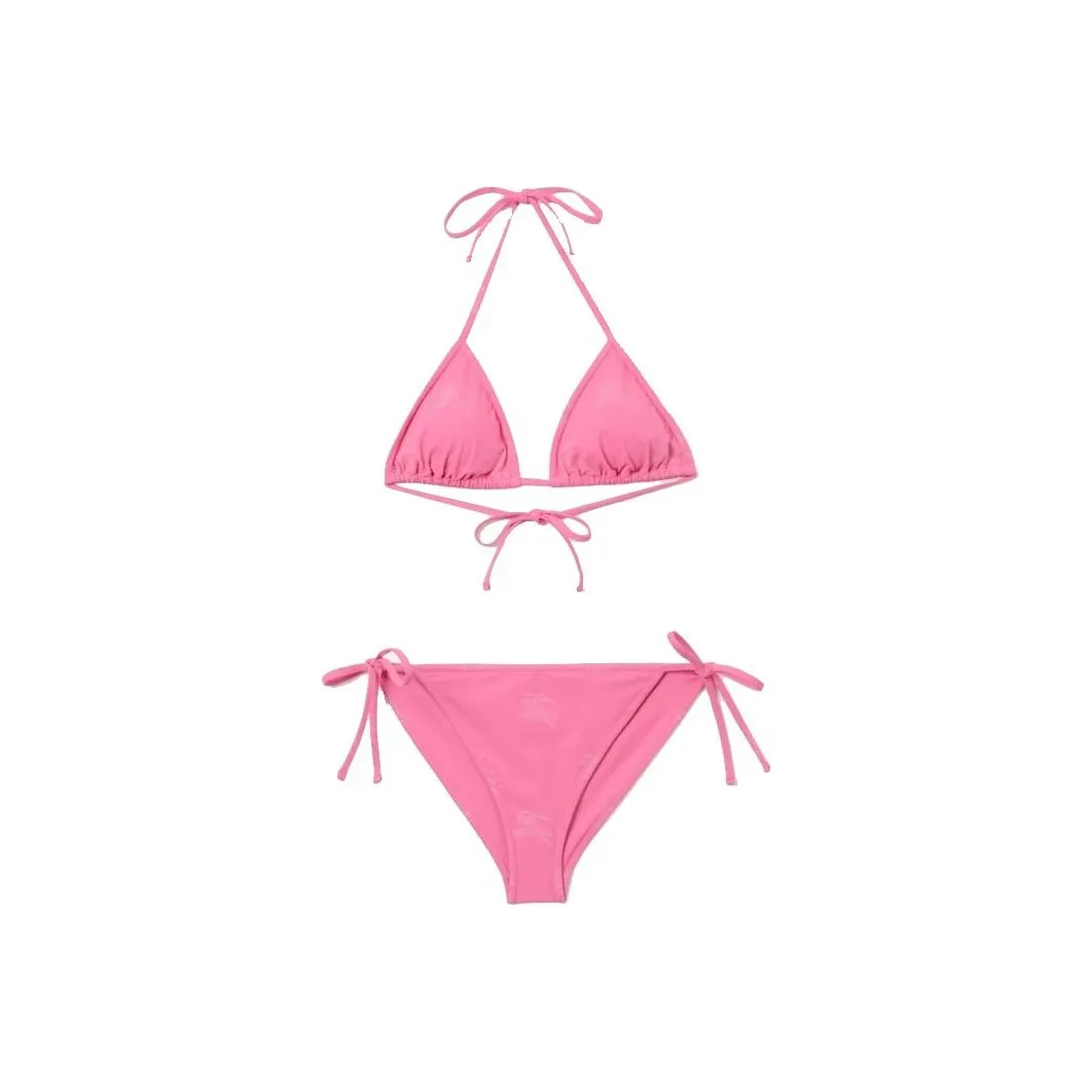 Burberry EKD Printed Tie Fastened Two Piece Bikini