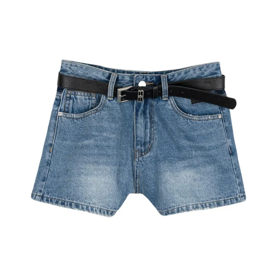 FORNI Denim Shorts Women's Denim Blue