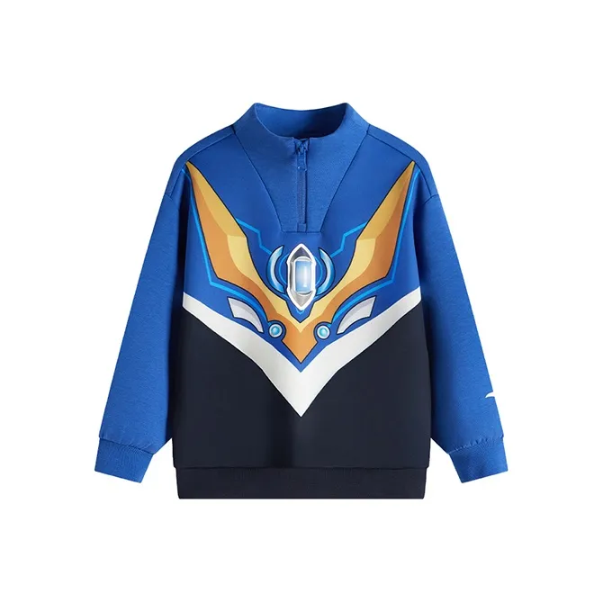 Antakids x Ultraman Совместное издание Толстовка Юность Синий Малыш