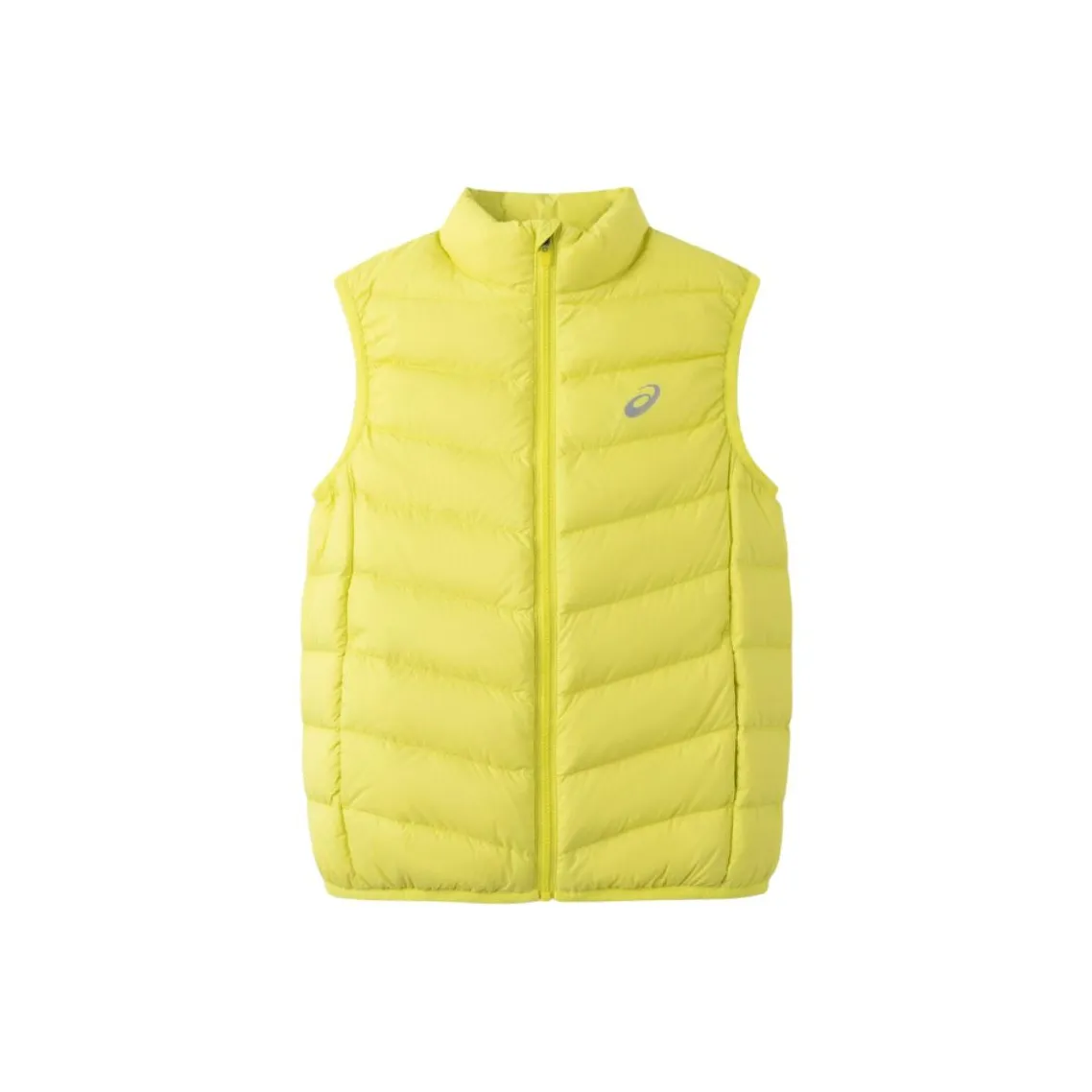 ASICS Желтый Зеленый Унисекс Пуховый жилет