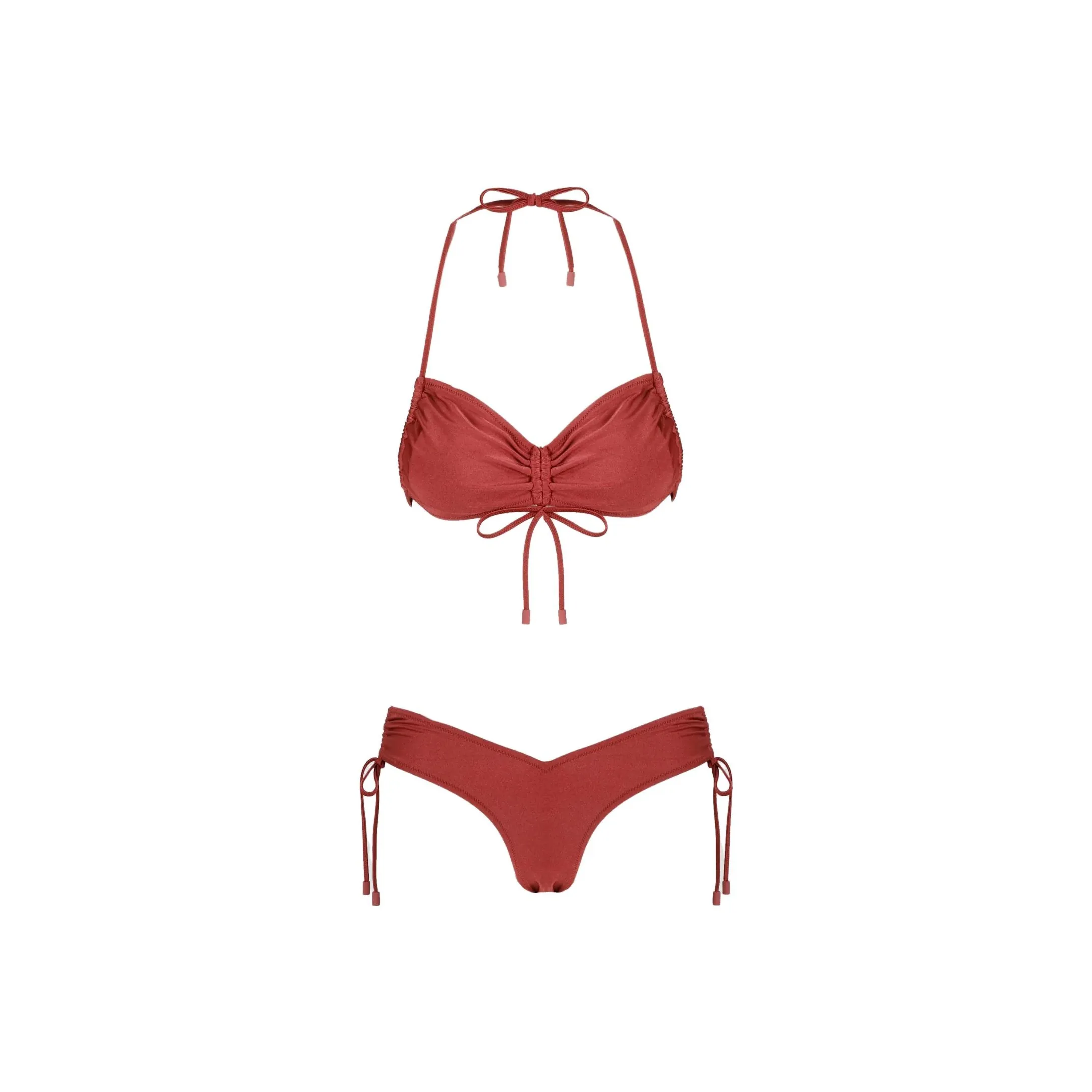 Zimmermann Bikinis Women's Clothing Sets Red