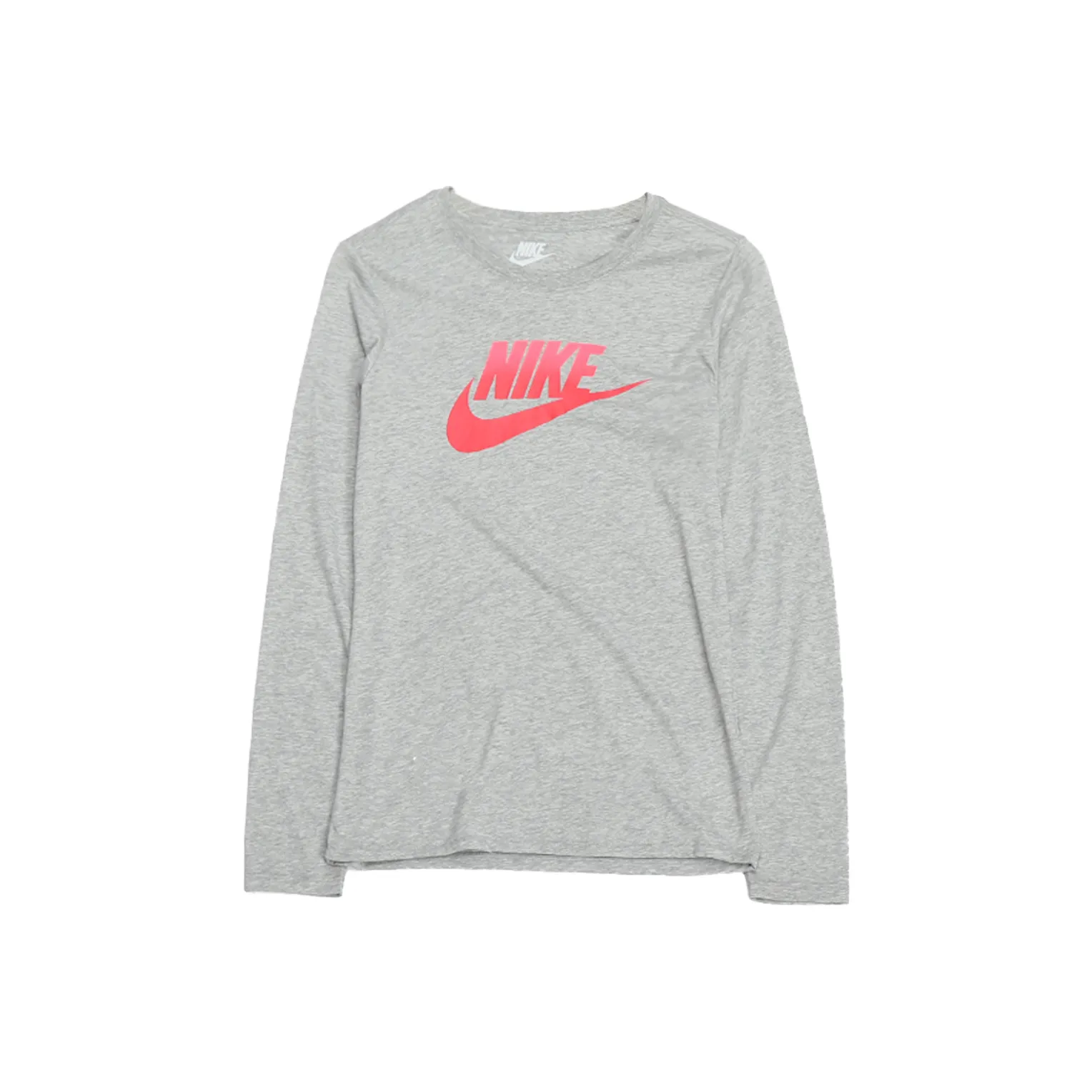 Nike Dri Fit Спортивный Лайфстайл Коллекция Стандартная Футболка Женская Серого цвета