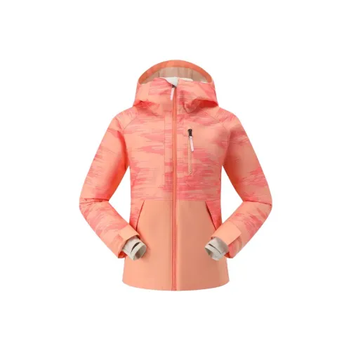 DECATHLON Кораллово-розовый Школьный возраст Куртка
