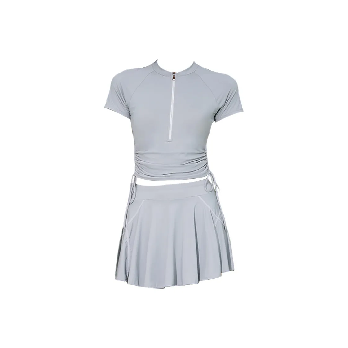 HAOZHILANG Серый Женский Двухкомпонентный Купальник