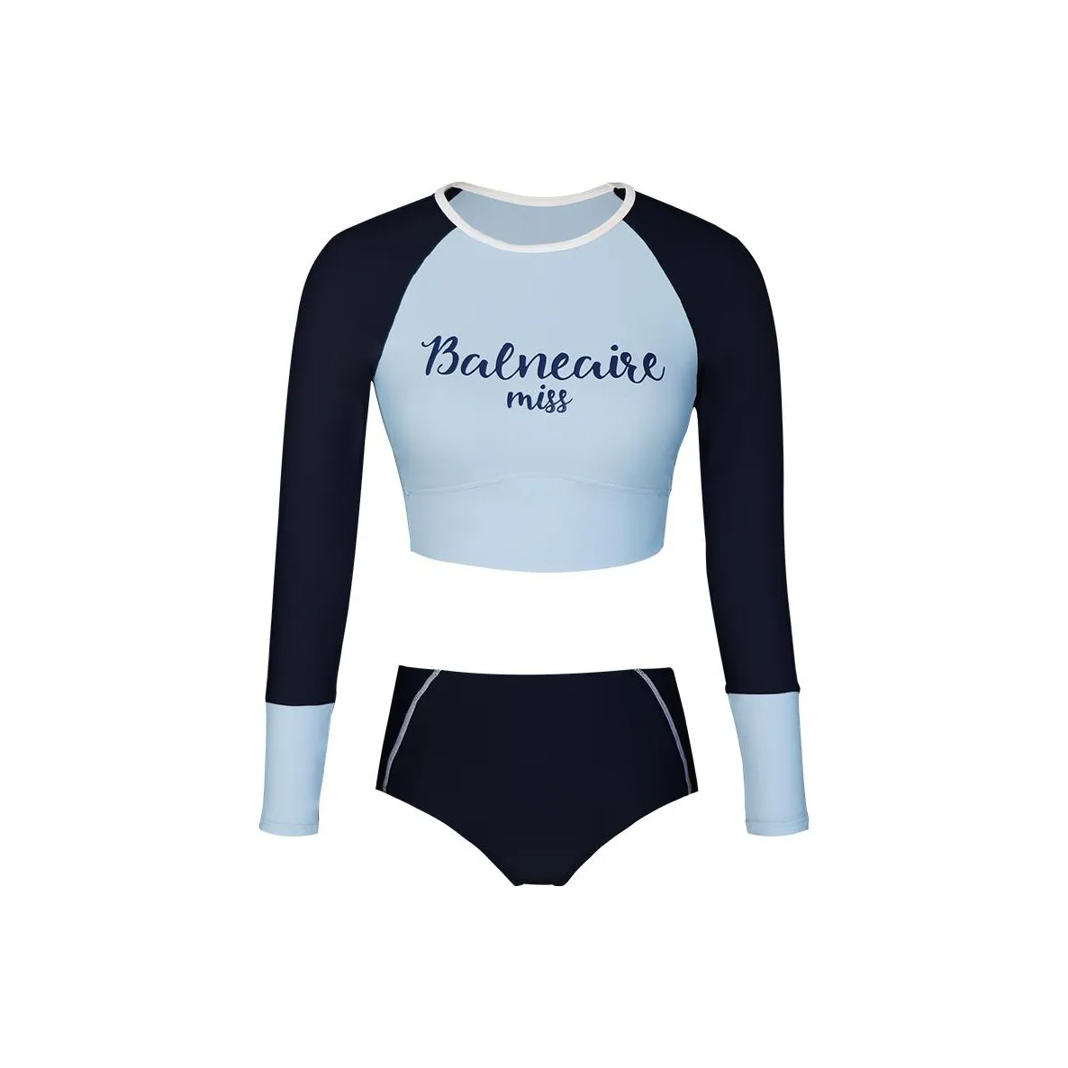 BALNEAIRE Синий Пэчворк Женские Наборы Купальников