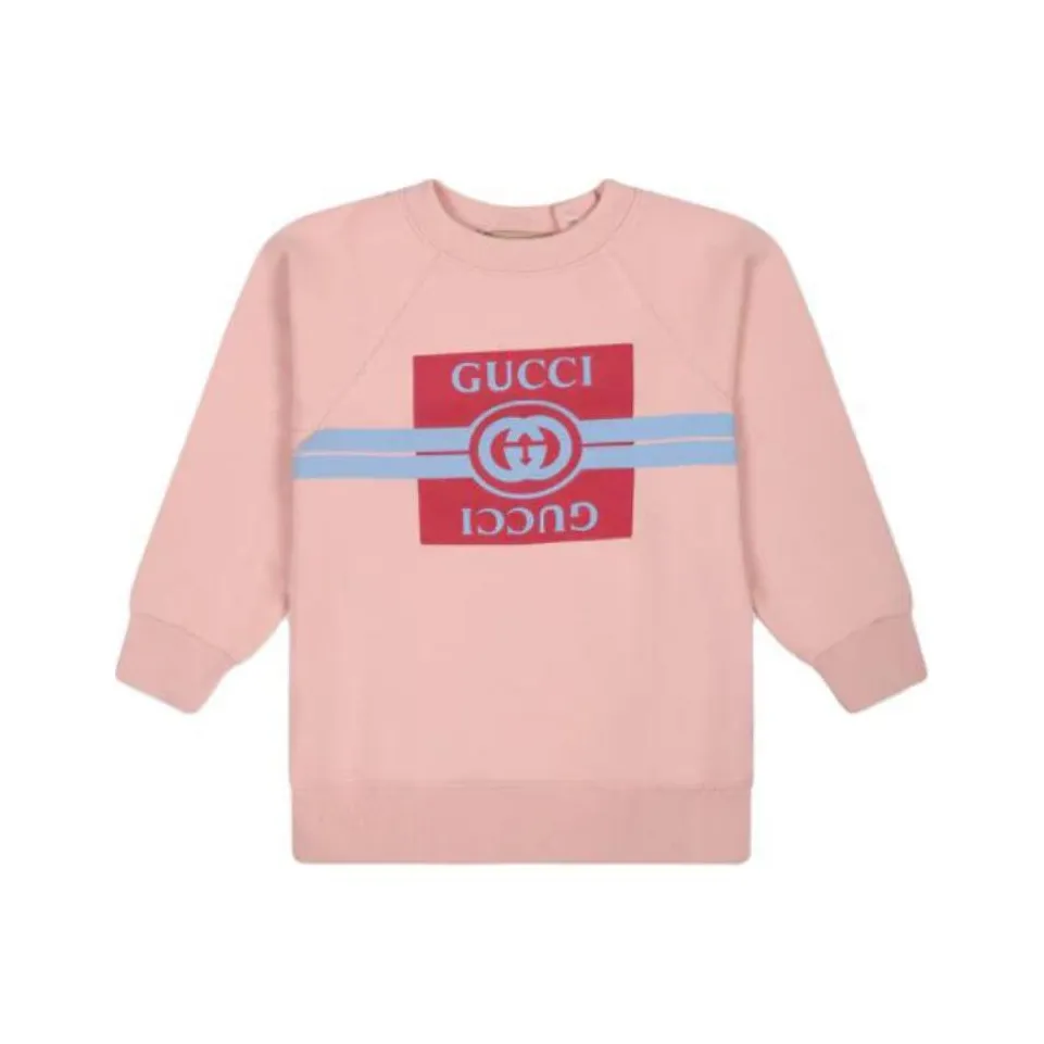 GUCCI Толстовка Розовая для Малышей и Детей дошкольного возраста