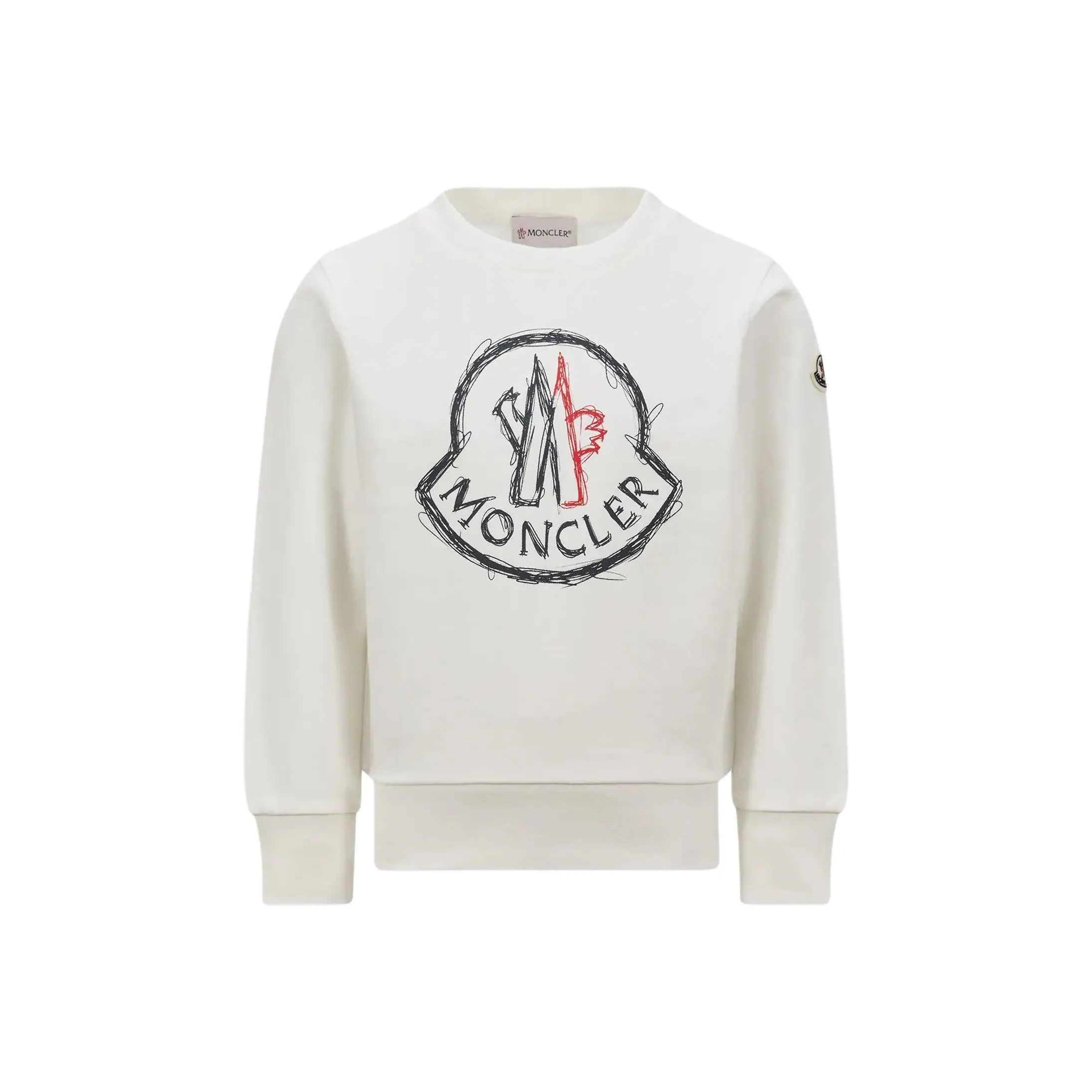 Moncler Свитшот Белый для детей 3-7 лет