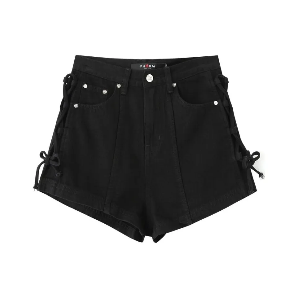 PHORM Denim Shorts Women's Ink Black