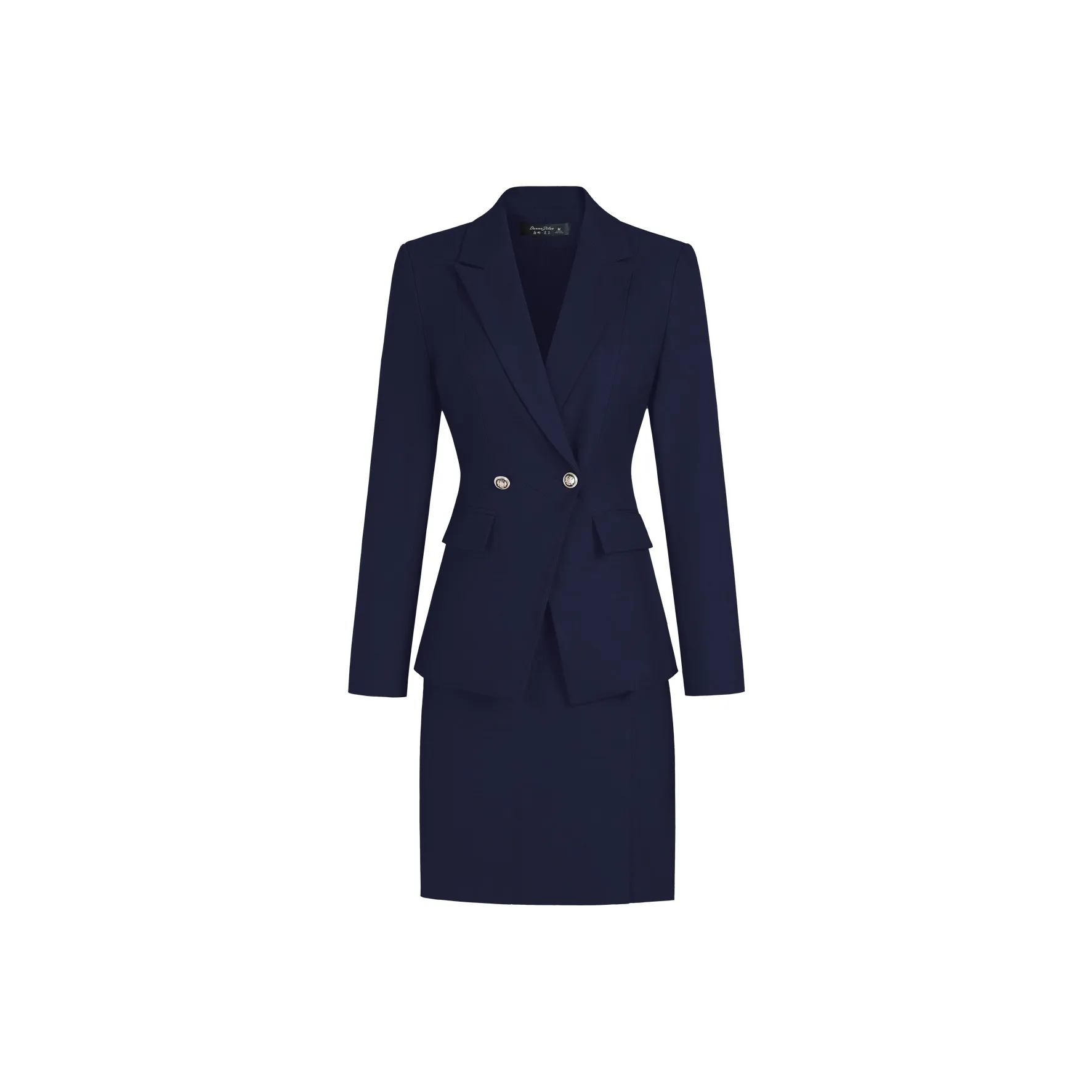 DonnaZilan Комплект с юбкой Женские Темно-синий