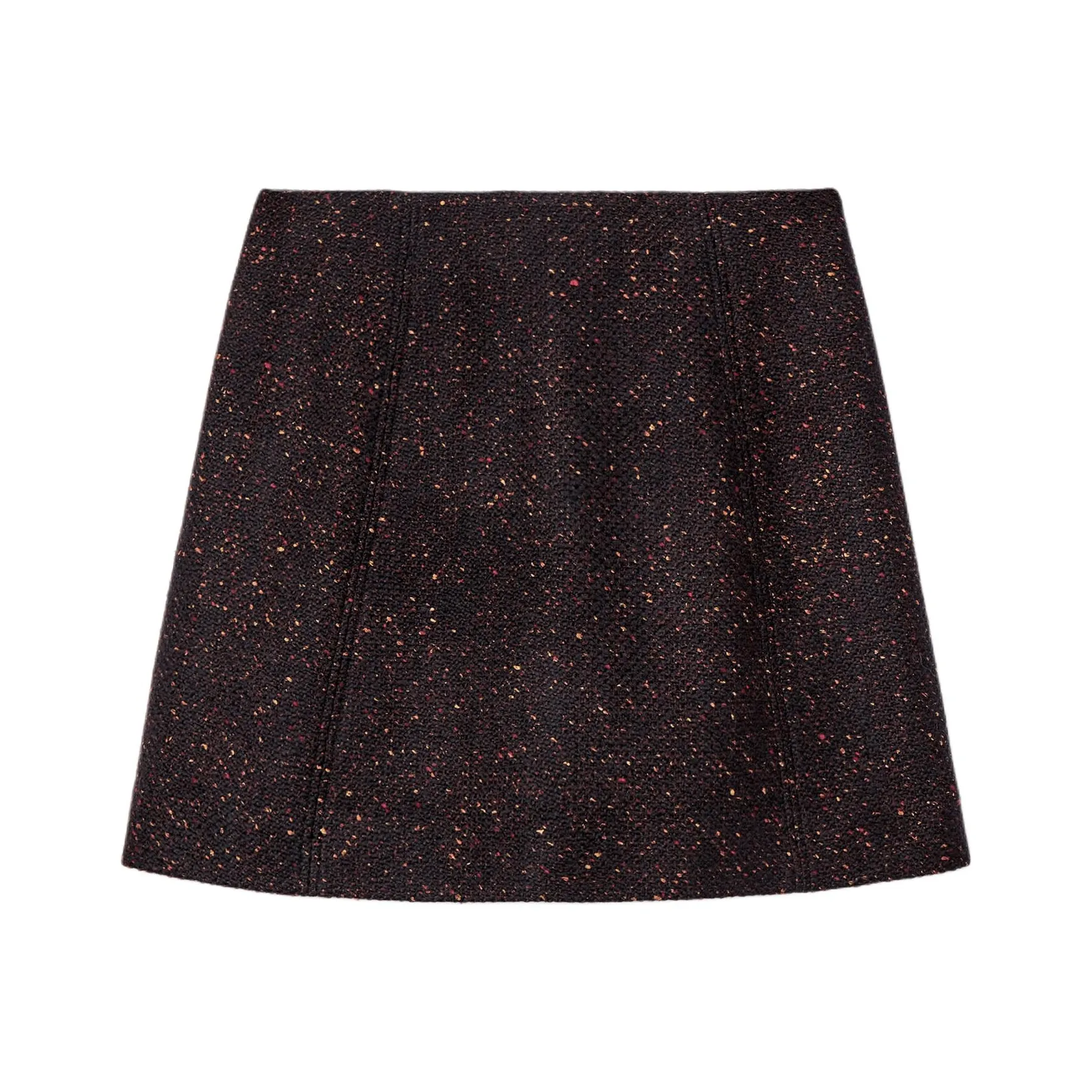 COS Chris Perani Collaboration Коричневая женская повседневная короткая юбка