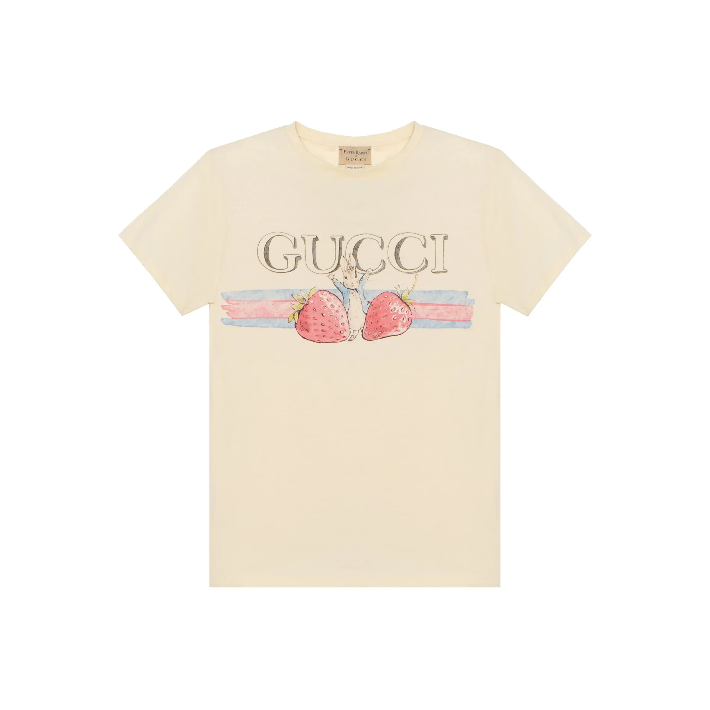 GUCCI x Peter Rabbit T-Shirt SS24 Ecru Baby