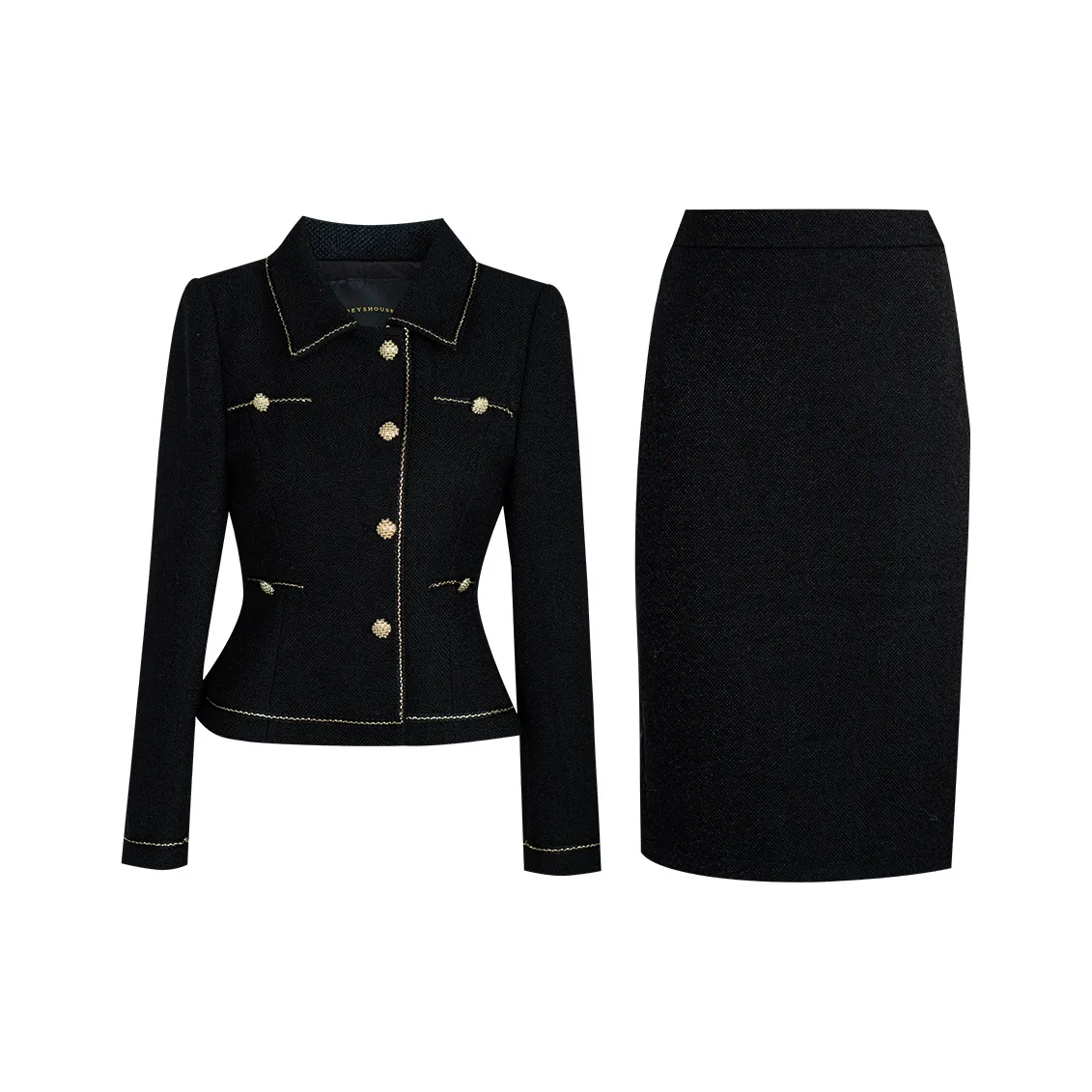 ROEYSHOUSE Комплект с юбкой Женские Черный