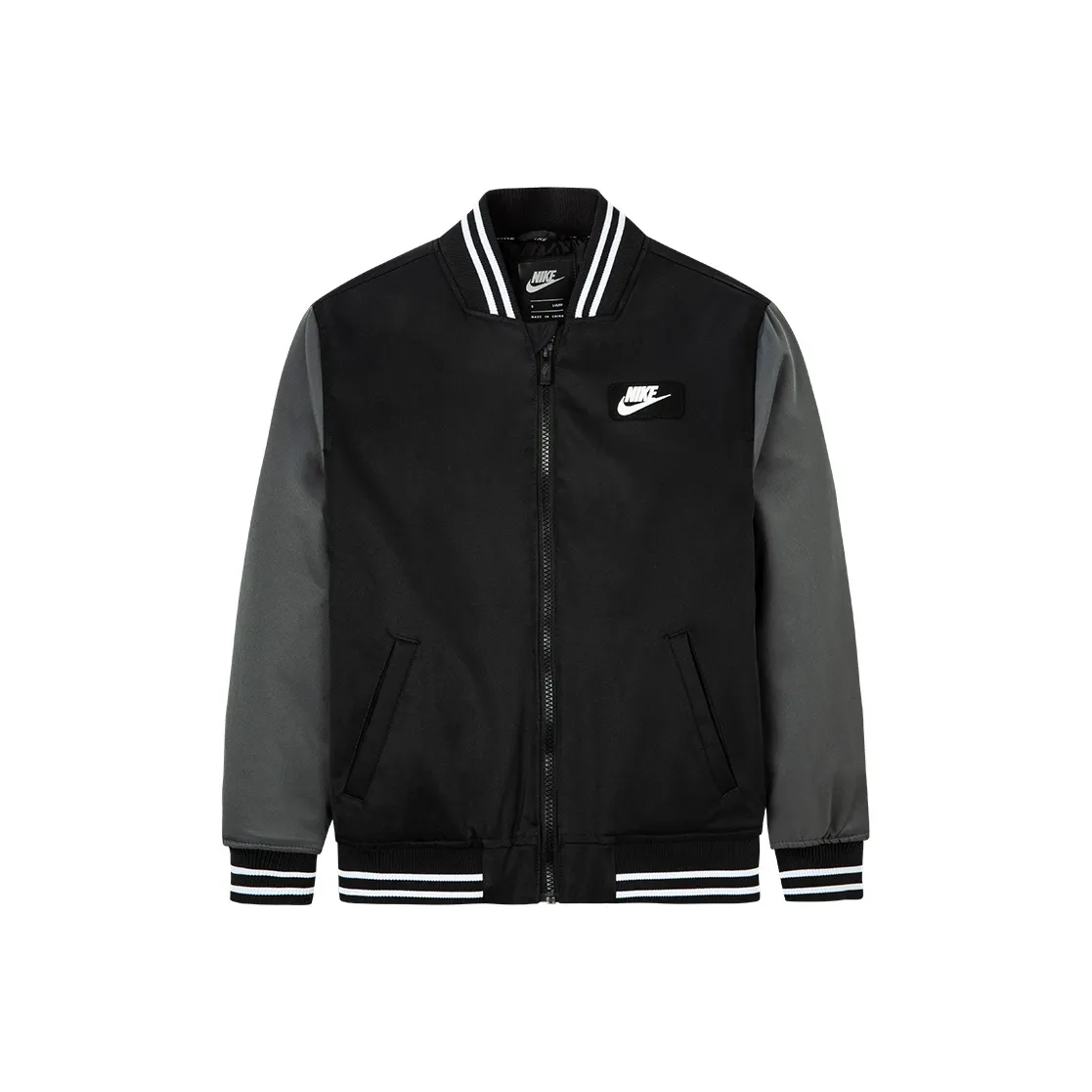 Nike Бейсбольная куртка Детская Глубокий черный