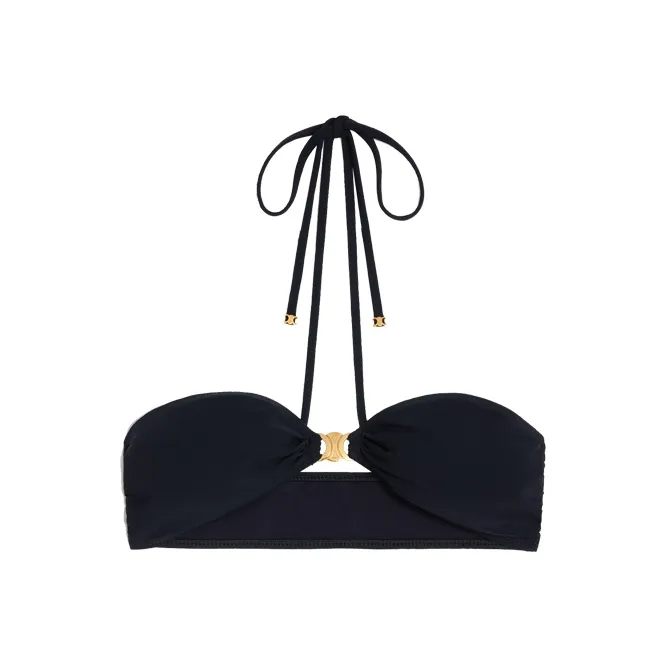 CELINE Two Piece Swimsuit Women's Black