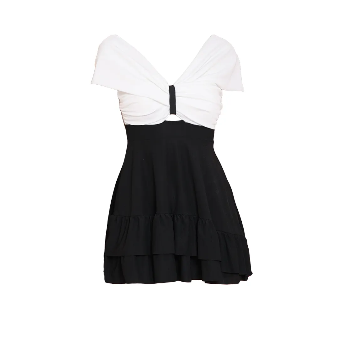 Hao Zhilang Белый Женские Ван-Пис Купальники