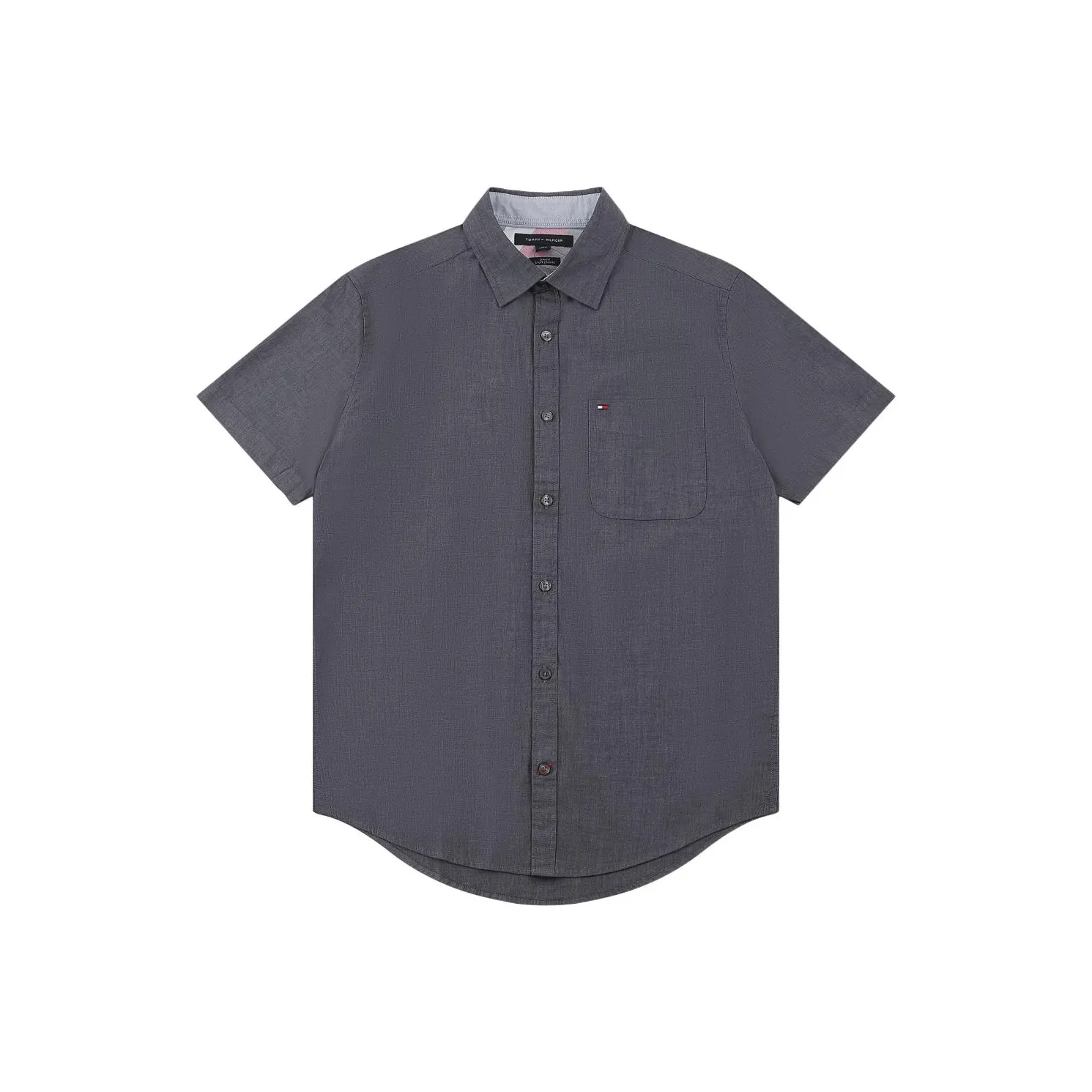Tommy Hilfiger Темно-серые Мужские Рубашки