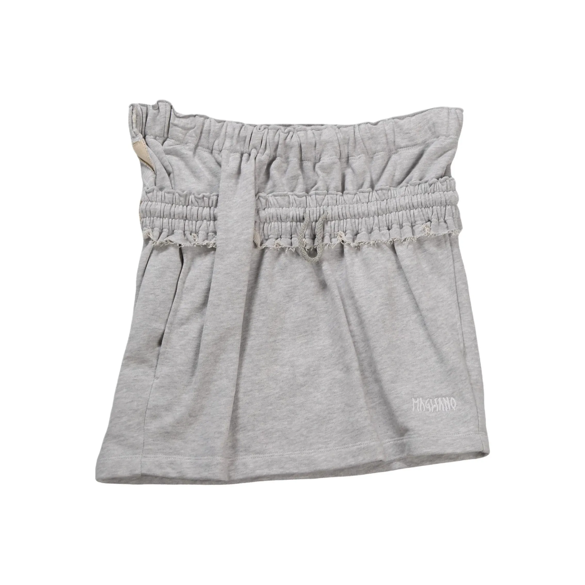 Magliano Повседневные короткие юбки Женские Светло-серый
