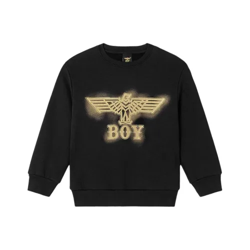 BOY JUNIOR Черный Детский сад Свитшот
