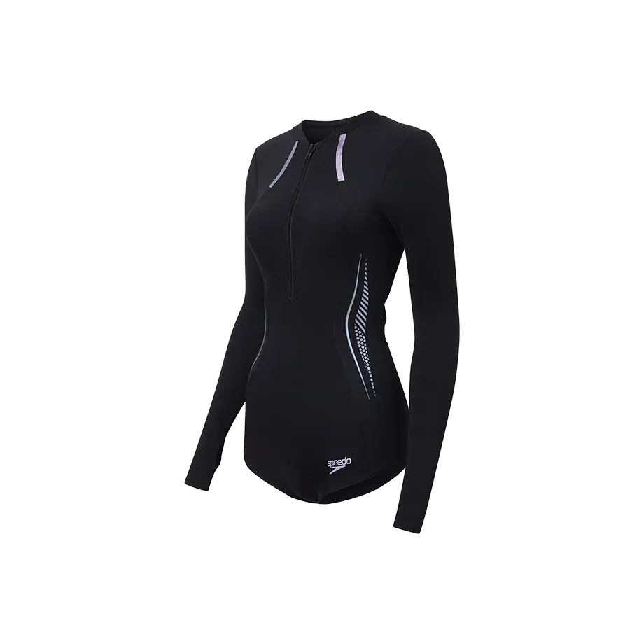 Speedo One-piece Swimsuit Women's Black/Purple