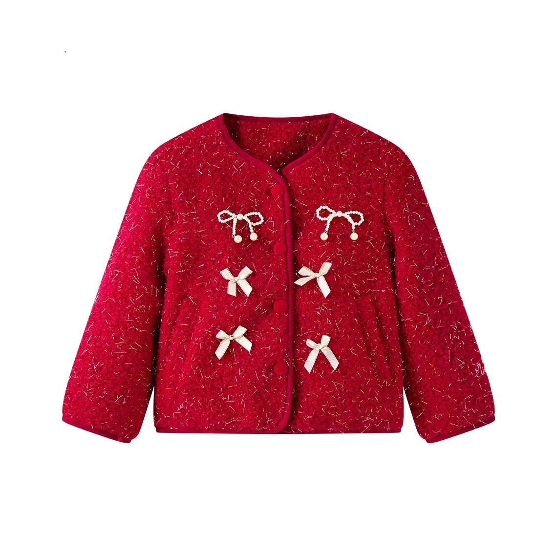 Disney Хлопковый пуховик Frozen Collection Красный для детей 3-7 лет