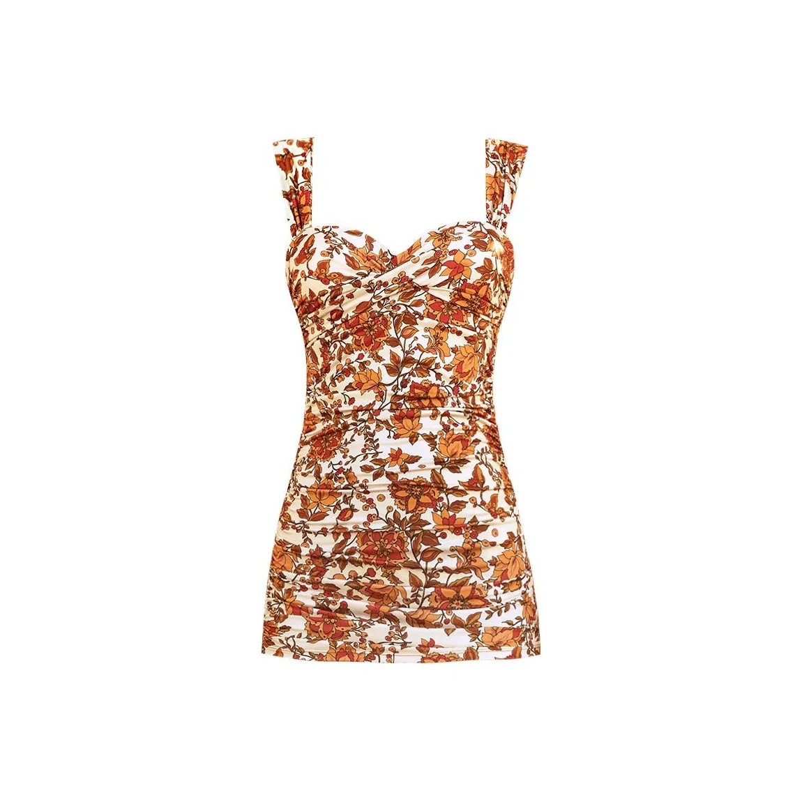 BALNEAIRE Swim Dresses & Skirts Women's Soft Gold Print Skirt