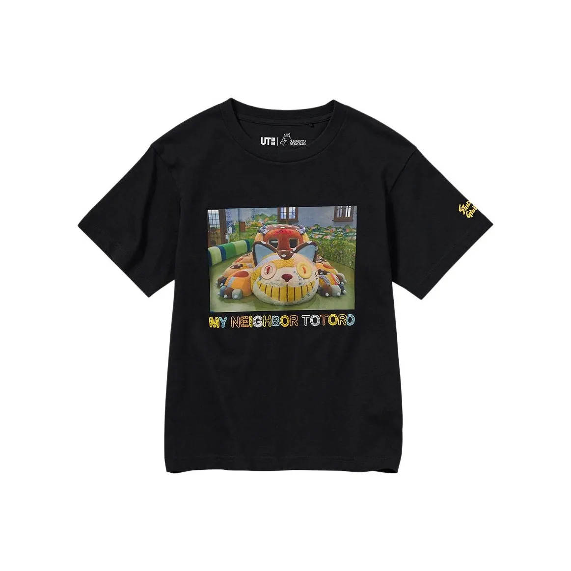 UNIQLO Studio Ghibli Co titled Series T Рубашка Черная Детская