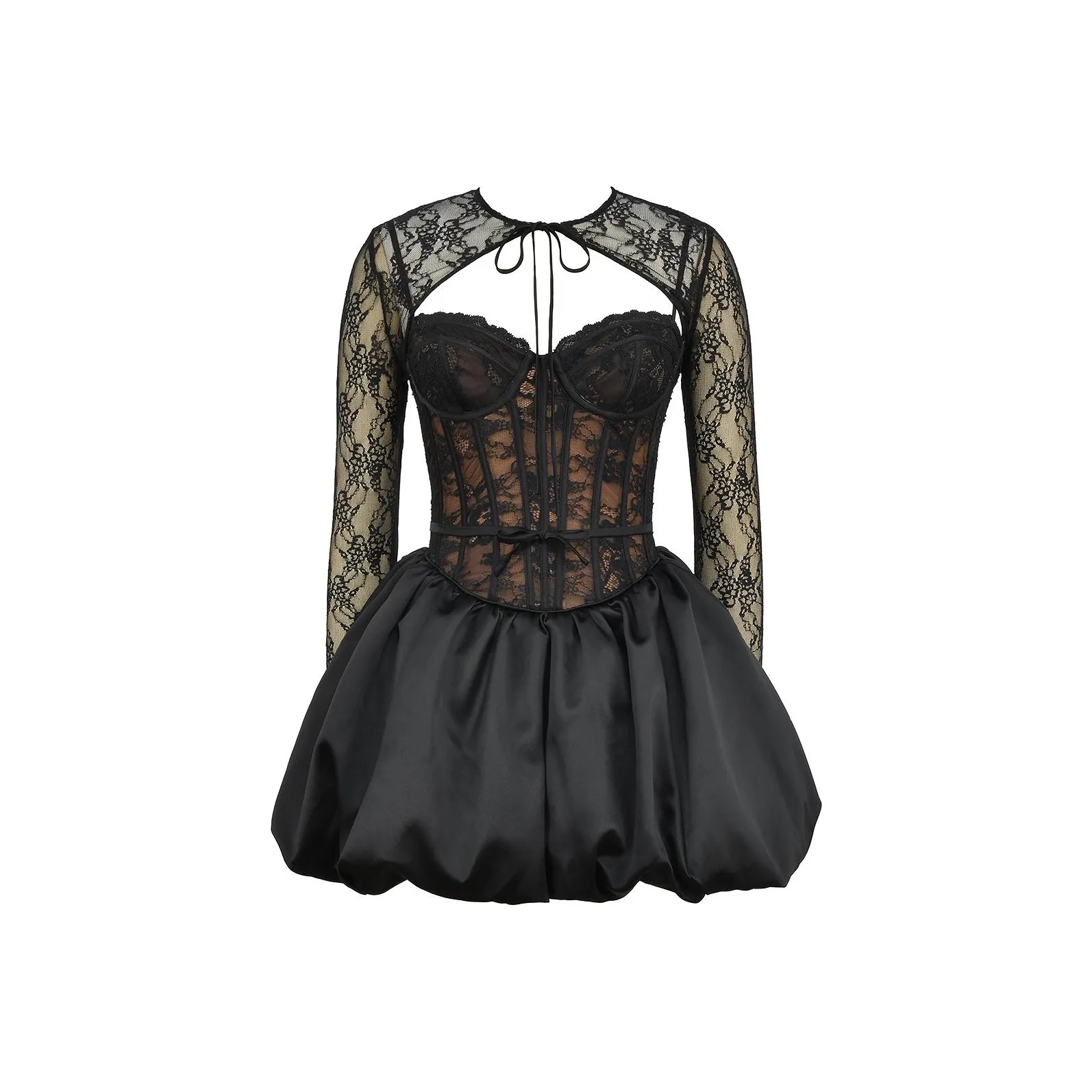 HOUSE OF CB Красота Комплект с юбкой Женские Черный Черный