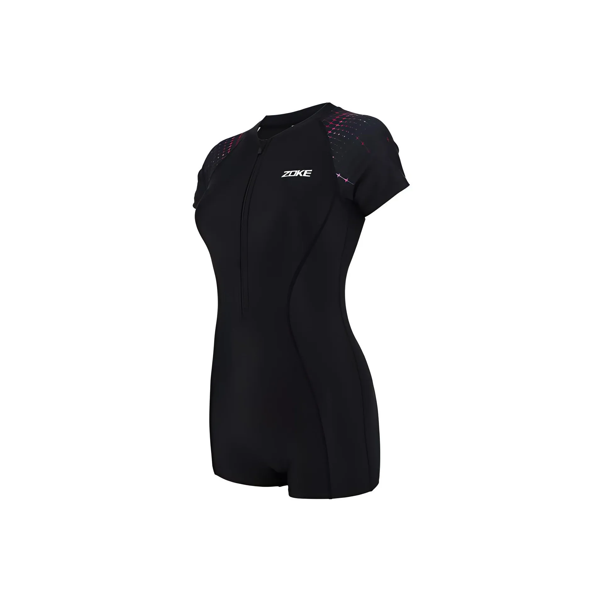 ZOKE Розово-красный цвет Flower Женские ван-пис купальники