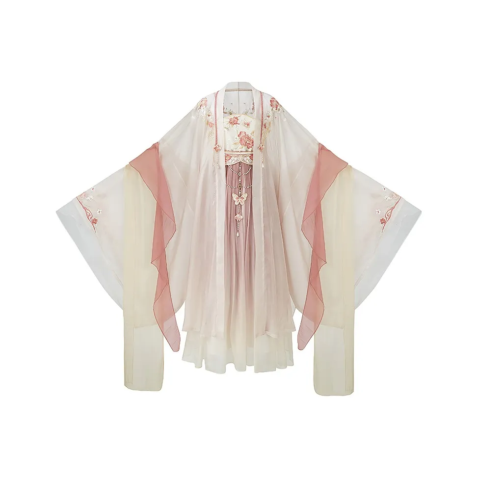 Cloud Hidden Moon Embroidery Ханьфу Женские