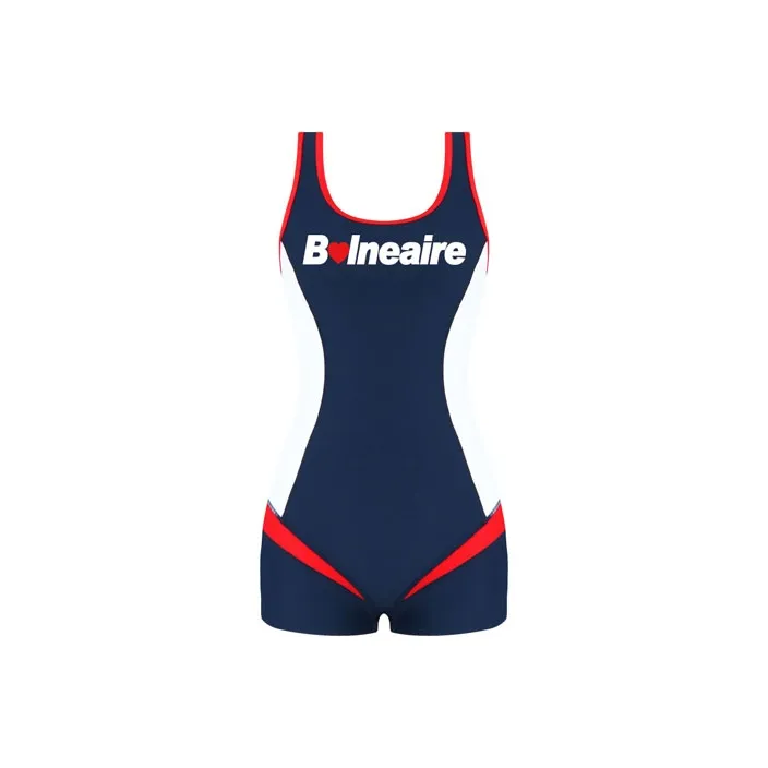 BALNEAIRE Mix Collection Глубокий морской синий Белый Женские Купальники One Piece