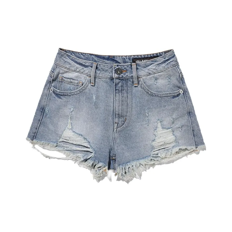 ABLE JEANS SS24 Джинсовые шорты Женские Винтаж Небесно-Синий