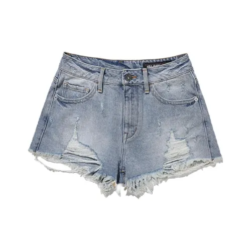 ABLE JEANS Винтажные небесно-голубые женские джинсовые шорты