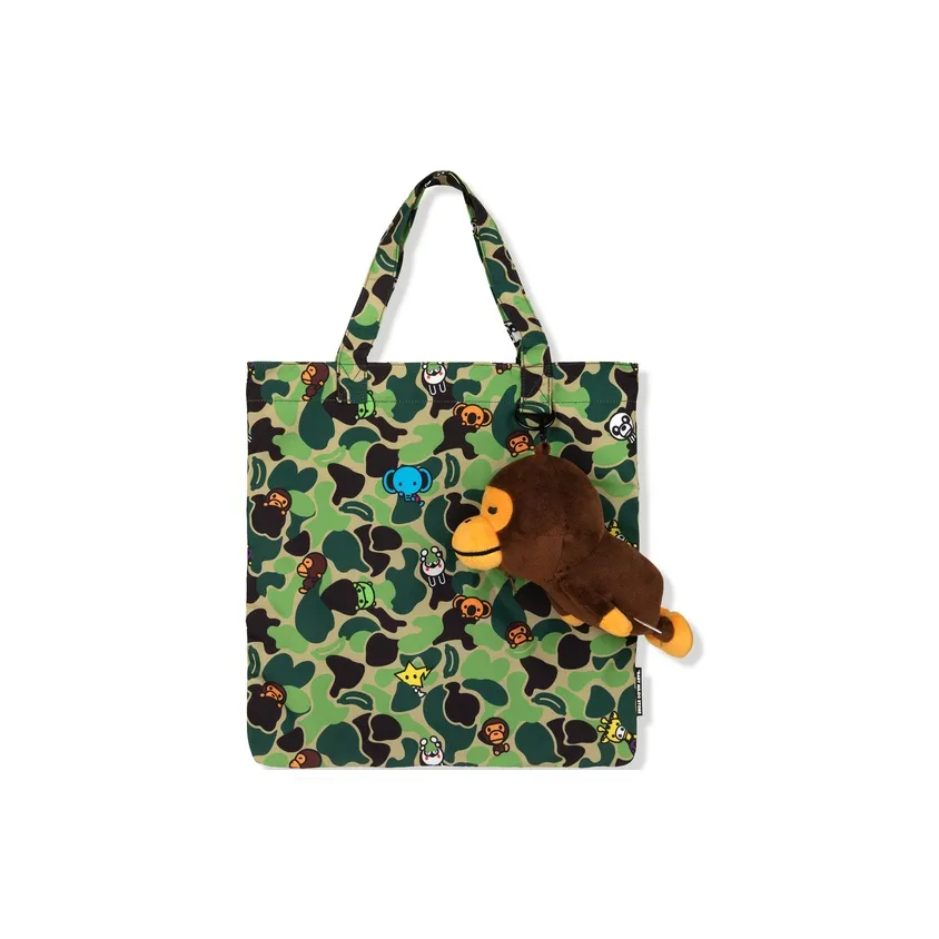 BABY MILO STORE BY A BATHING APE Ткань Сумка Унисекс Зеленый GRB