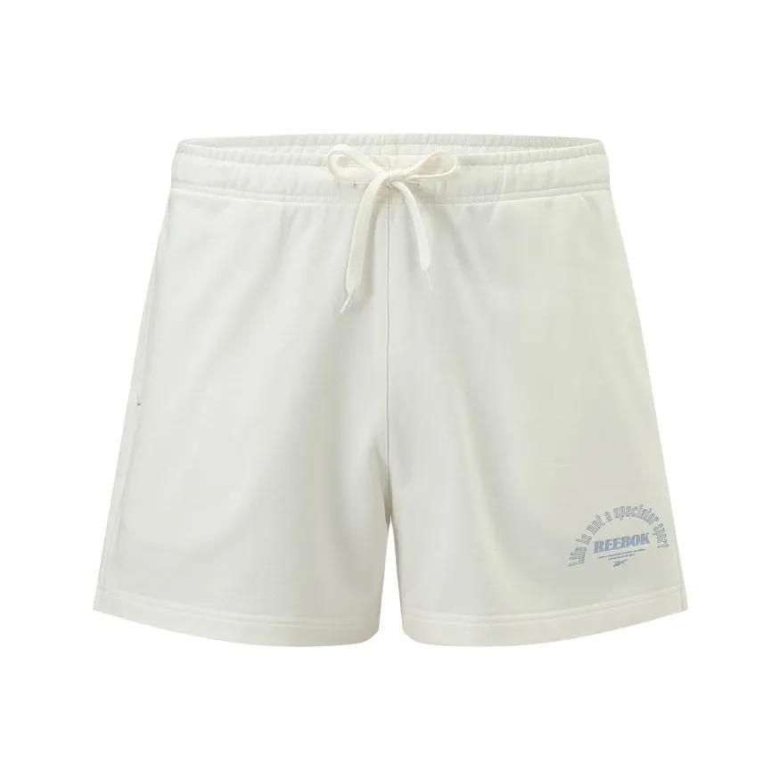 Reebok Sports Shorts Women's Natural White