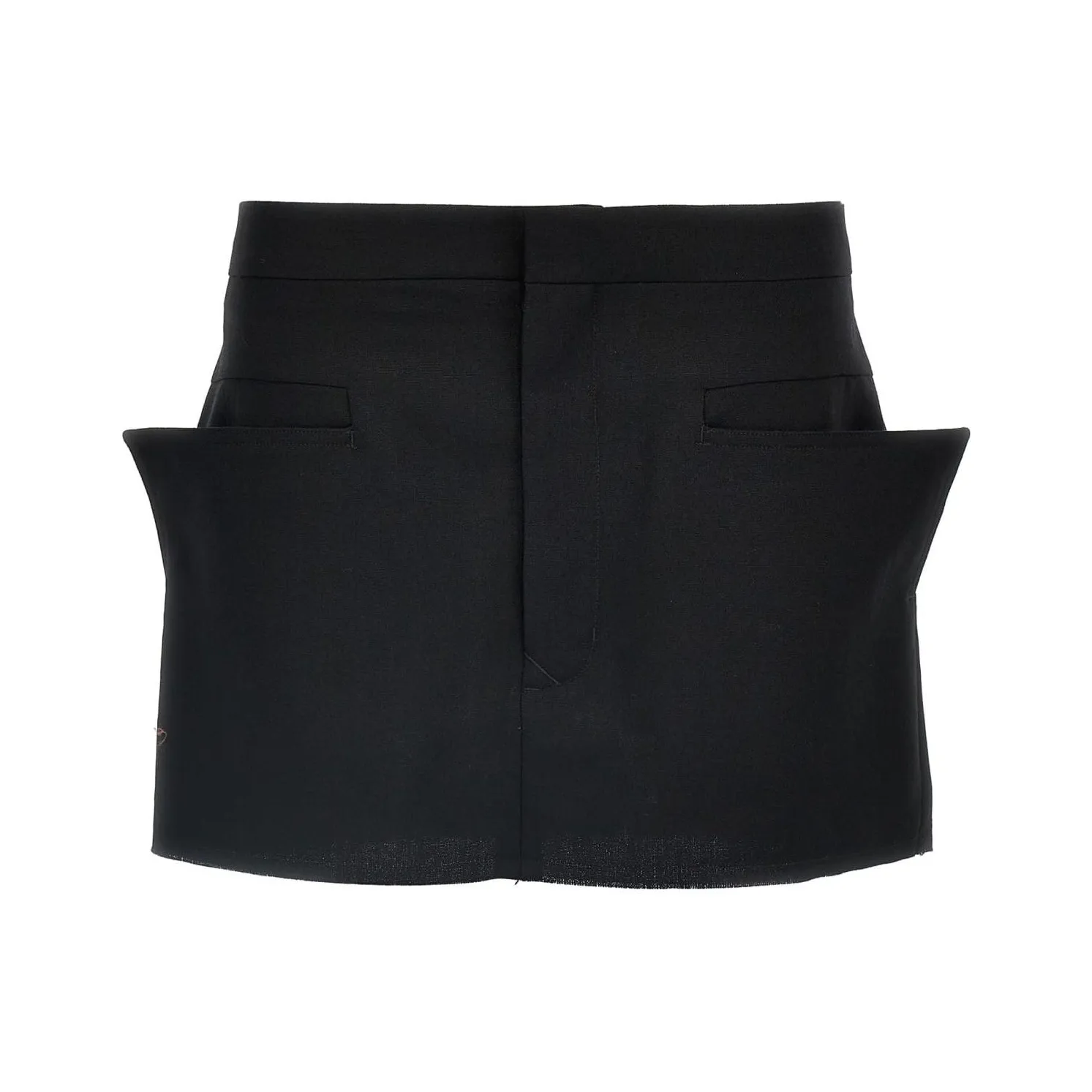 RICK OWENS Cut Off Mini Skirt
