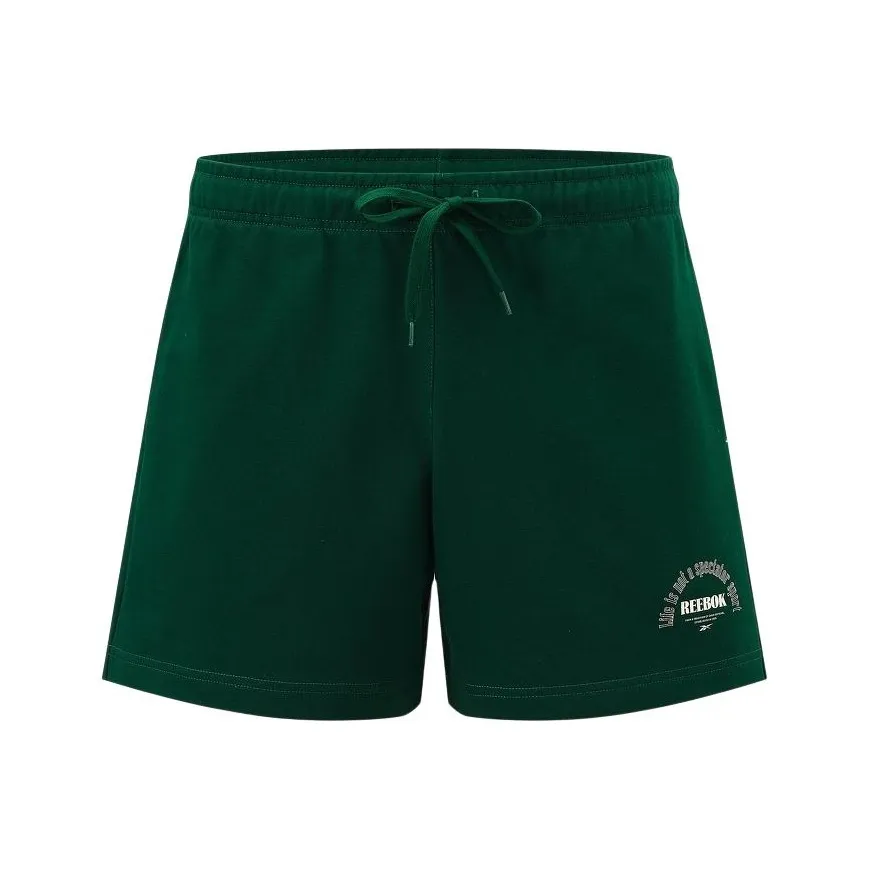 Reebok совместные спортивные шорты женские темно-зеленые