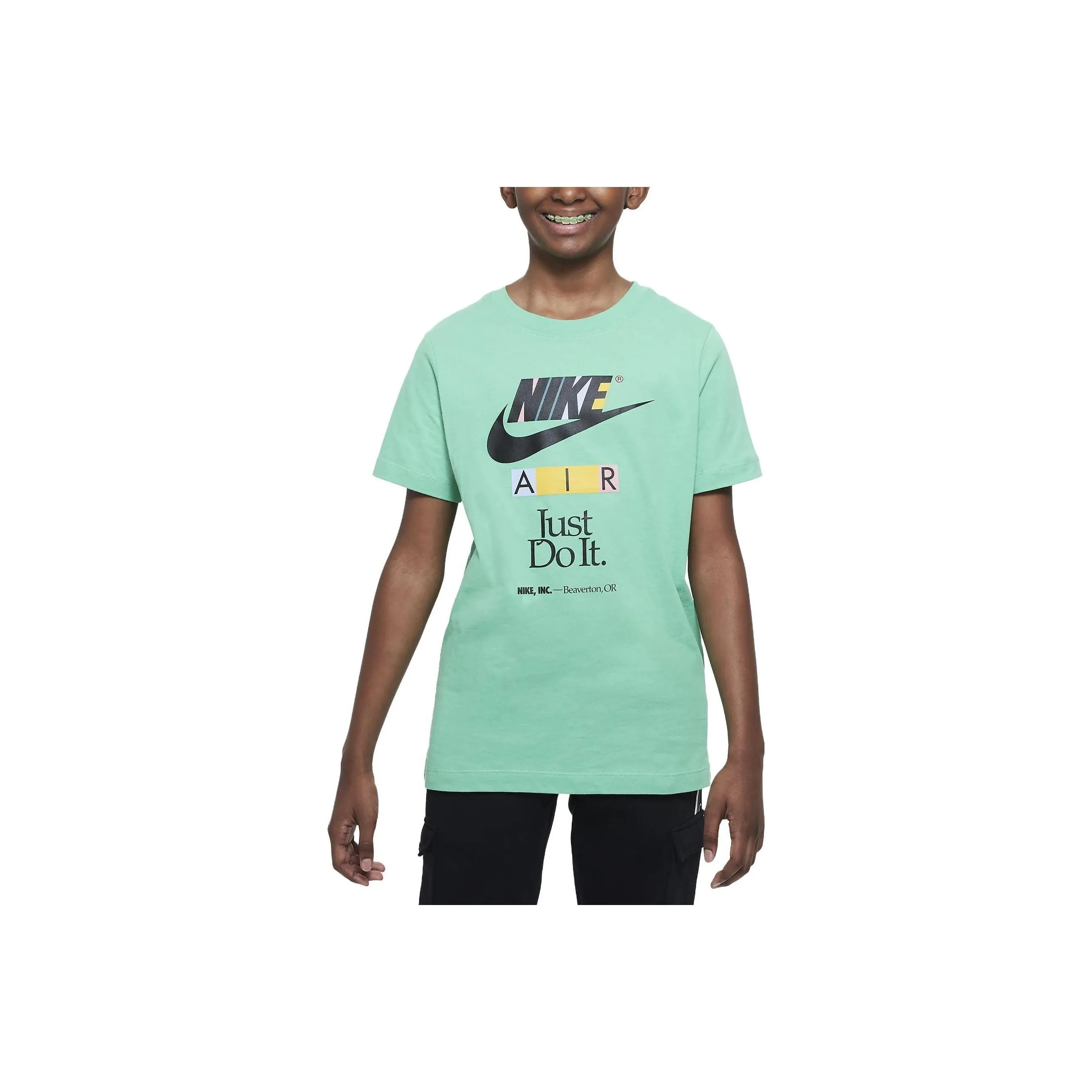 NIKE Зеленая Kids Футболка