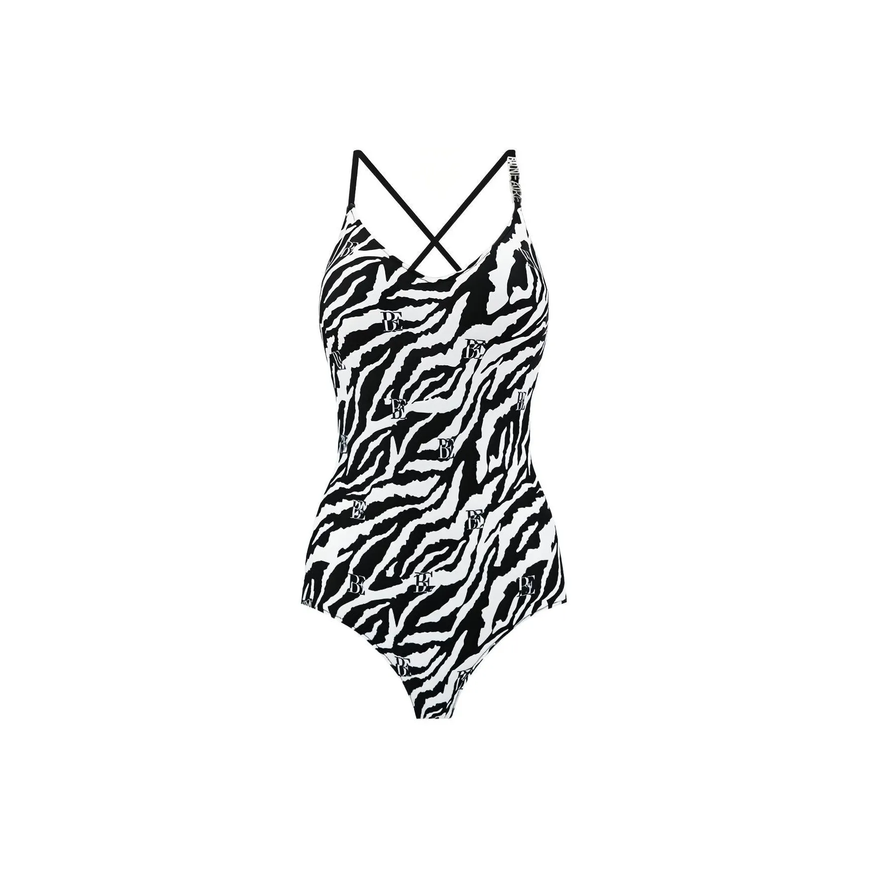 BALNEAIRE One piece Swimsuit Women's Zebra Print
