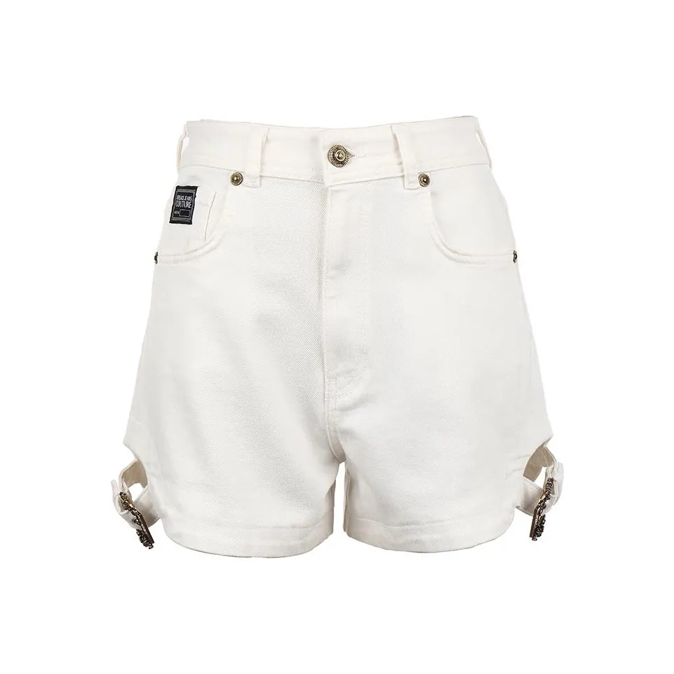 VERSACE JEANS COUTURE Buckle Detailed Shorts