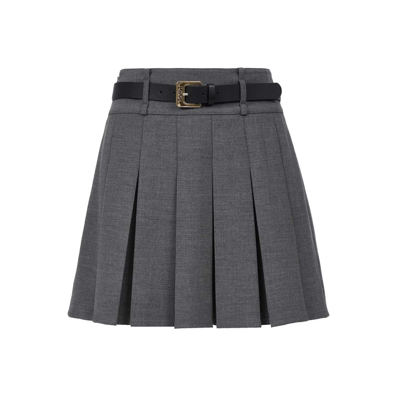 ONLY Повседневная короткая юбка женская G03 Бежевый Черный с елочным узором