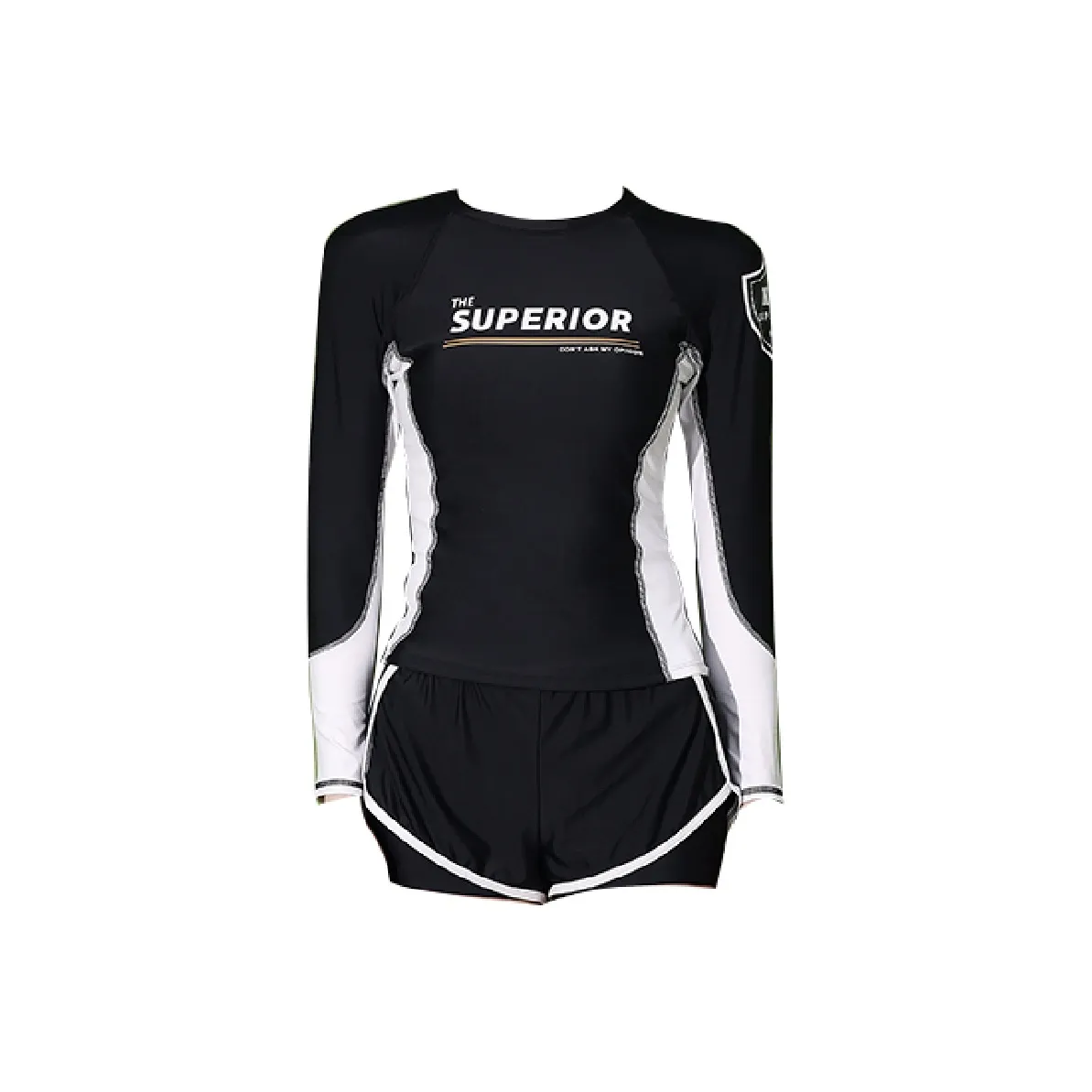 Hao Zhilang Черный Женские Двухкомпонентные Купальники