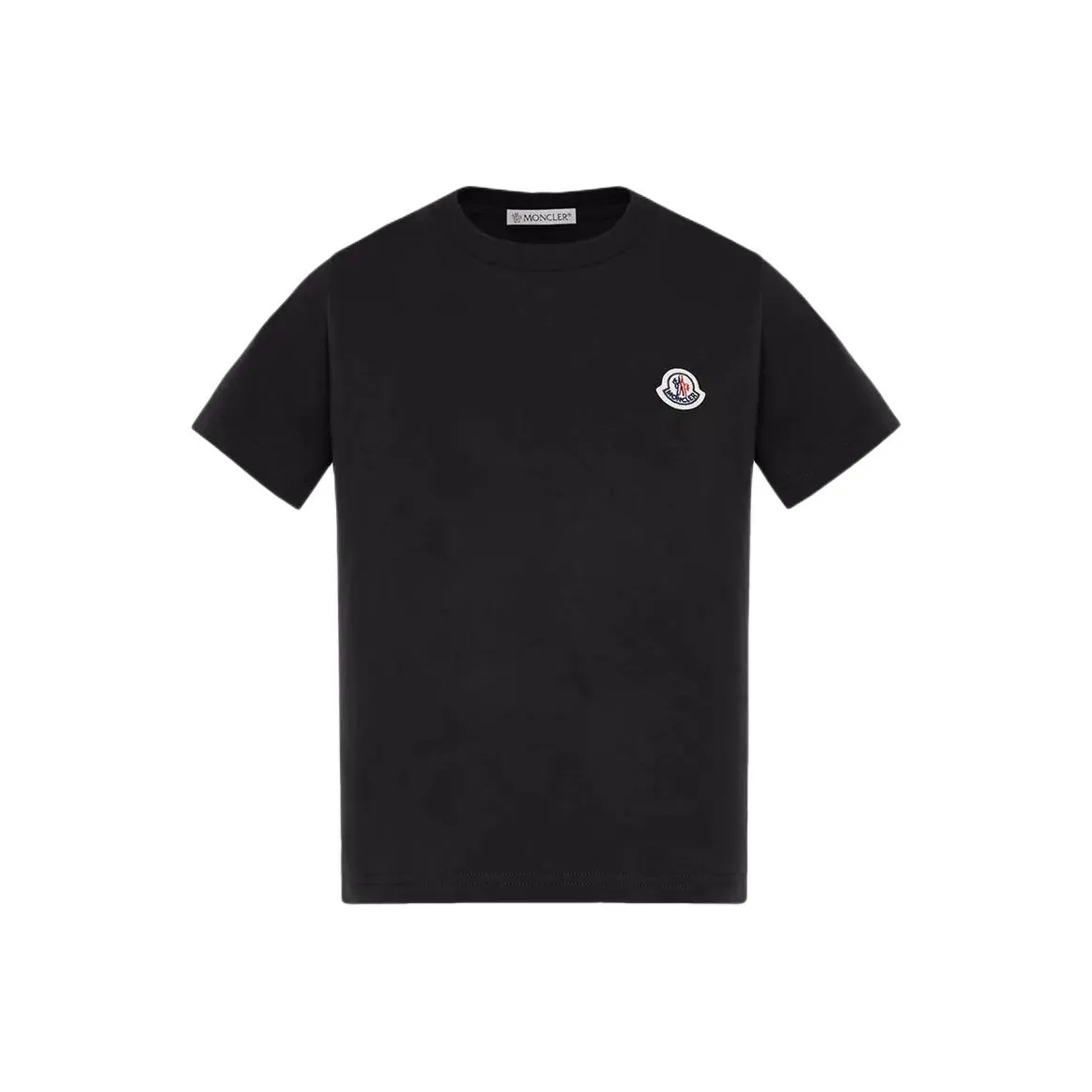 MONCLER Черные Детские T-рубашки