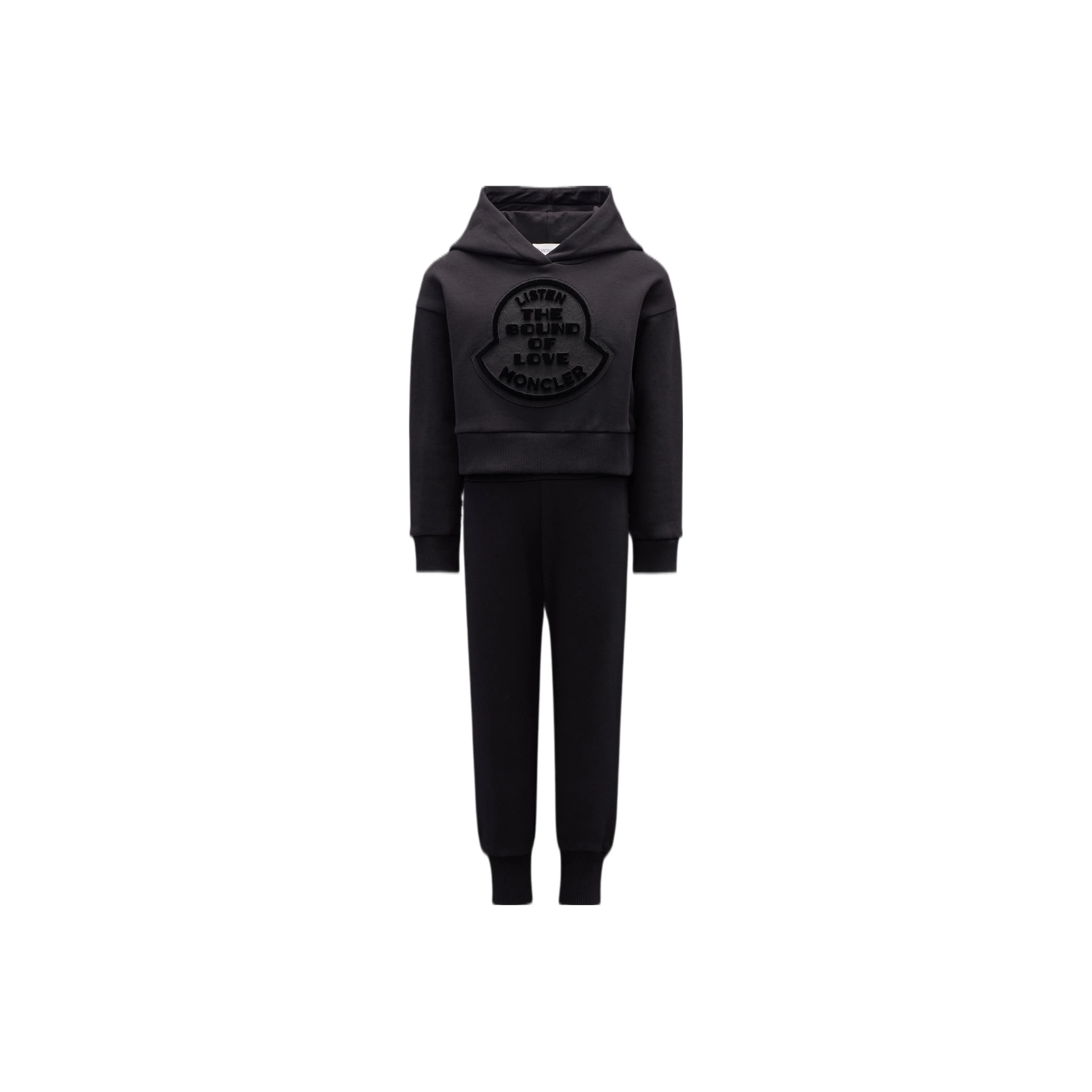 Moncler Повседневная Спортивная Одежда Черная Детская