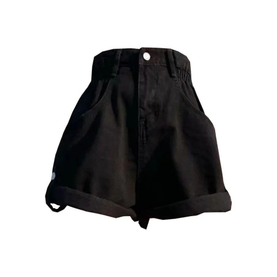 Concubine Zhu Denim Shorts Women's Black